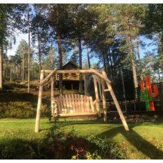 Balancelle C�dre Blanc