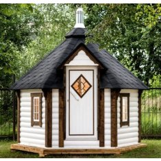 Kota Sauna 7m2 hexagonal