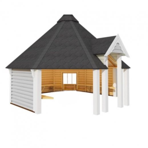 Abri Nordique 15m: repas abrit ou salon de jardin protg