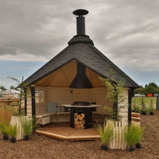 Abri Nordique Grill 9m: Grill couvert