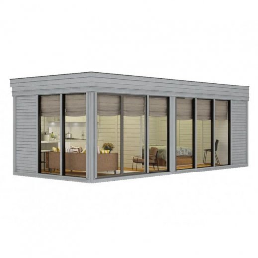 Cabane Cube en bois 21m