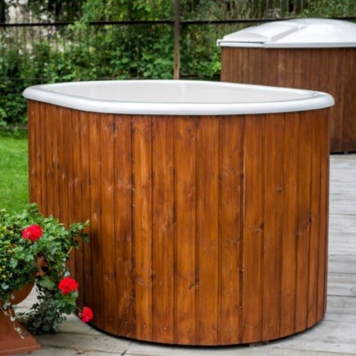 Baignoire ovale fibre de verre