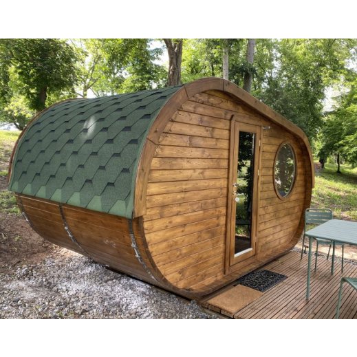 cabane ovale habitable 3 personnes