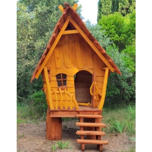 Cabane Enchante pour enfants bois massif