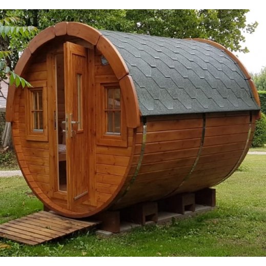 Glamping Tonneau 2.40m en pin
