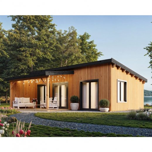 Maison en bois 35m pica massif