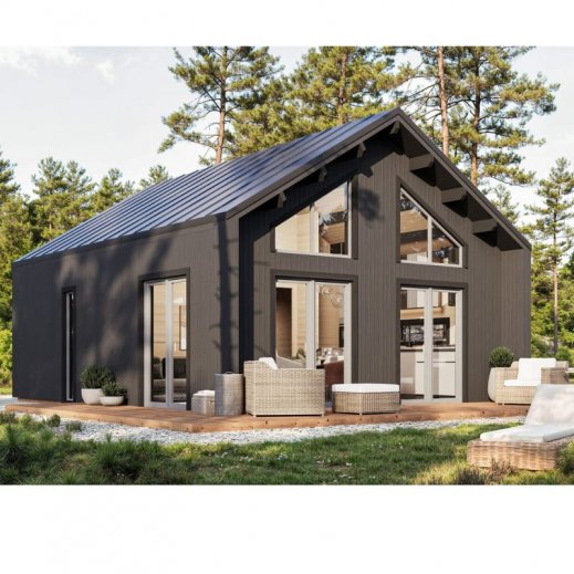 Maison en bois 61m pica massif
