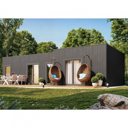 Maison en bois Cube 50m