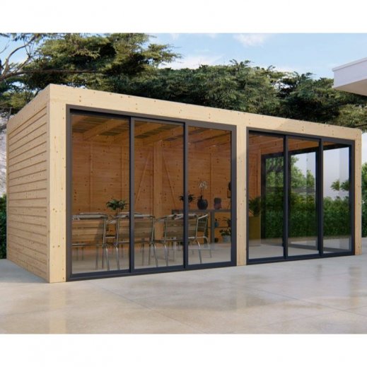 Pergola vitre 3x6m