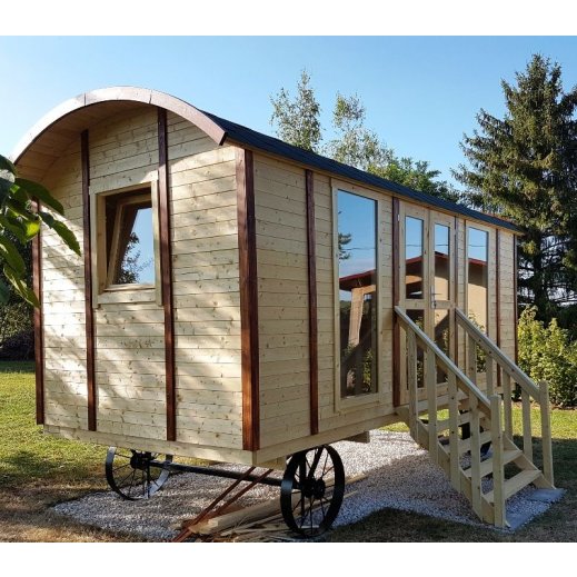 roulotte contemporaine mobilhome