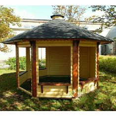 Abri Kiosque ≈ 9.9m - Octogonal- Kit