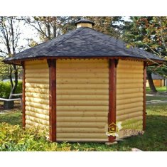 Abri Kiosque ≈ 9.9m - Octogonal- Kit