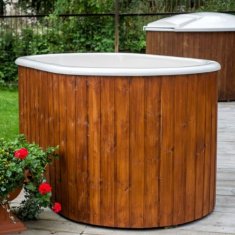 Baignoire Ovale - Fibre de verre