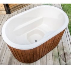 Baignoire Ovale - Fibre de verre