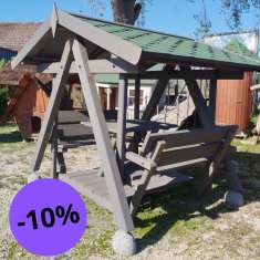 Balancelle Pique- Nique S avec toit