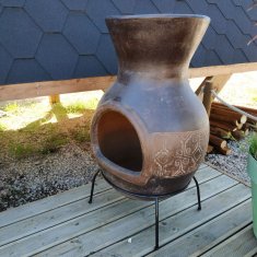  Brasro hauteur 91 cm marron  motifs
