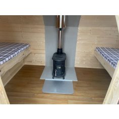 Cabane Nuit Enchante 7m2 pole  bois