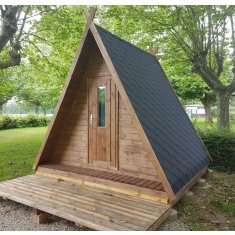 Cabane Tipi 2 pers kit vide ou quipe