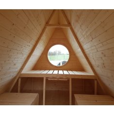 Cabane Tipi 2 pers kit vide ou quipe