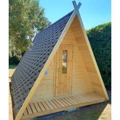 Cabane Tipi 4 pers kit vide ou quipe