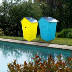 Piscine en bois hors sol- Chauffée au bois – Drôle de Cabane