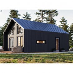 Maison en Bois 61m2-2 pans
