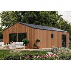 Maison en Bois K 50m2-2 pans