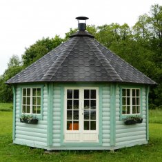 Pavillon de Jardin ≈ 9m  hexagonal