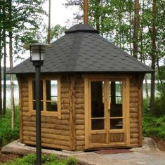 Pavillon Grill ≈ 6m  hexagonal