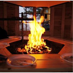 Pavillon Grill ≈ 9m  hexagonal