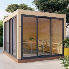 Pergola 3x4 toit plat