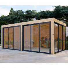 Pergola 3x6 toit plat
