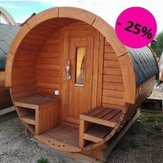 Tonneau Sauna 250 mont