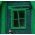 Fentre fixe sur porte