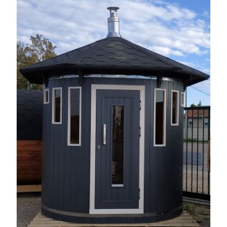 Sauna Kiosque - chaudire bois