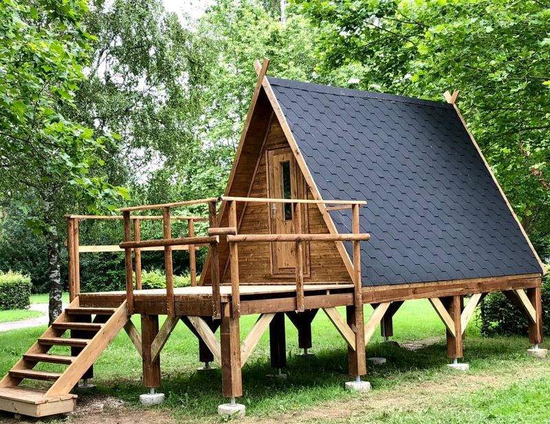 Cabane Tipi habitable – Drôle de Cabane