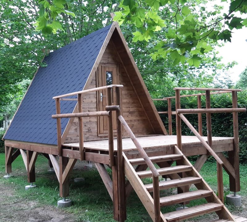 Cabane Tipi habitable – Drôle de Cabane