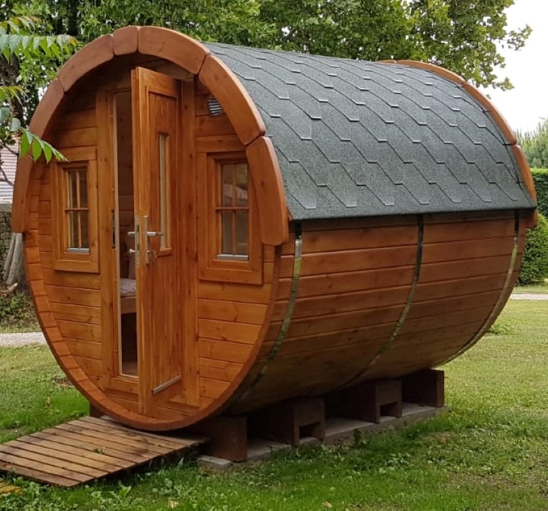 Glamping Tonneau 240– Drôle de Cabane