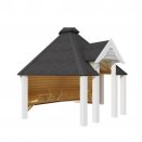 Abri Nordique 9m:pergola originale pour abriter le mobilier d'extrieur