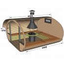 grill OVAL feu de bois