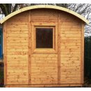 Bureau de jardin en bois moderne