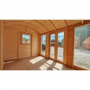 Bureau de jardin en bois moderne
