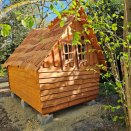 Cabane f�erique 2 personnes marron