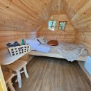 Cabane f�erique 2 personnes marron