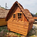 Cabane f�erique 2 personnes marron