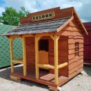 Cabane en bois pour enfant