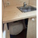 Cabane ferique avec kitchenette