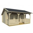 Cabane en pica massif naturel  traiter