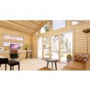 Chalet de jardin, bureau, cabinet de travail 