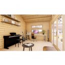 Chalet de jardin, studio en bois  